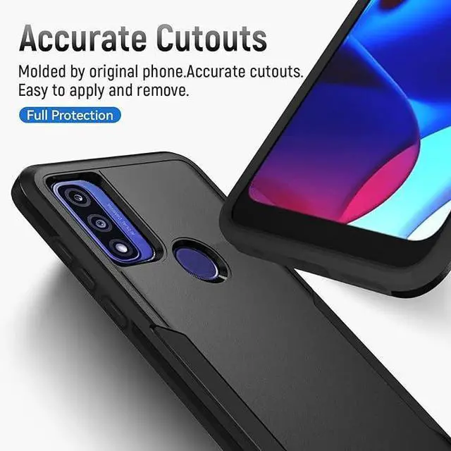 Alt view image 4 of 7 - Entronix Case Compatible with Moto Edge Plus 2023 - Soft-Touch Dual-Layer Sleek Cover