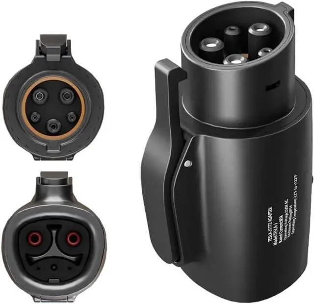 TAYNIU Tesla to J1772 EV Charging Adapter NACS Converter, 48 Amp & 250V, Compatible with Tesla High Powered Connectors, Destination Chargers & Mobile Connectors for J1772 Electric Vehicles