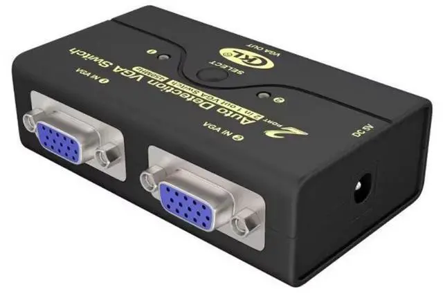 Main image of VGA automatic tracking switcher, 2-in-1-out converter, high-definition display, 2-in-1-out video shaker, CCL-21A split-screen adapter, multi-screen extender