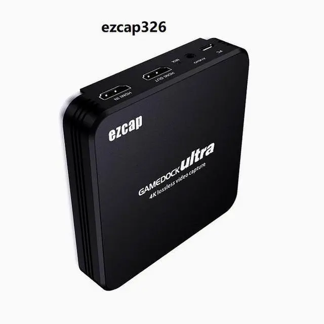 Alt view image 2 of 4 - ezcap326 4K 60 frames per second high-definition game capture live streaming box with no color difference, low latency and ezcap software