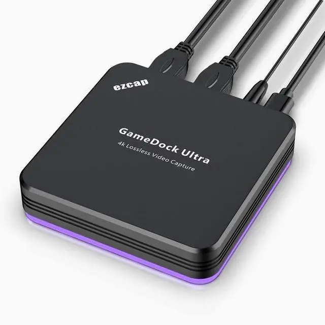 Alt view image 3 of 4 - ezcap326 4K 60 frames per second high-definition game capture live streaming box with no color difference, low latency and ezcap software