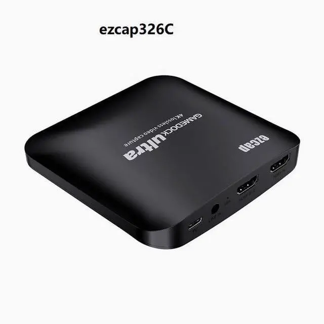 Alt view image 4 of 4 - ezcap326 4K 60 frames per second high-definition game capture live streaming box with no color difference, low latency and ezcap software