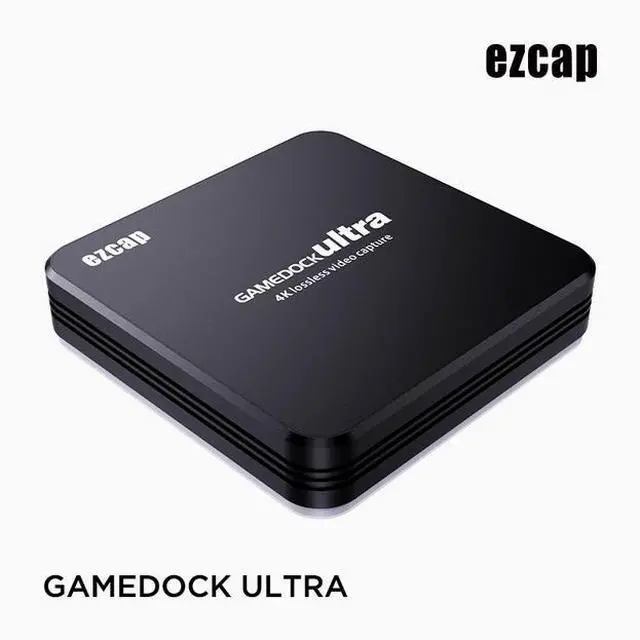 Main image of ezcap326 4K 60 frames per second high-definition game capture live streaming box with no color difference, low latency and ezcap software