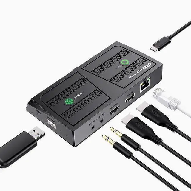Alt view image 2 of 6 - ezcap350HDMI video recording, capture and live streaming box, high-definition recording box, live streaming box capture card