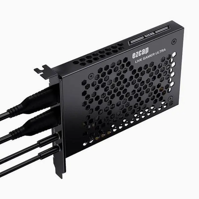 Alt view image 4 of 6 - ezcap334 4KHDR HDMI capture card for PS5, Switch and PC game dual-console live broadcast