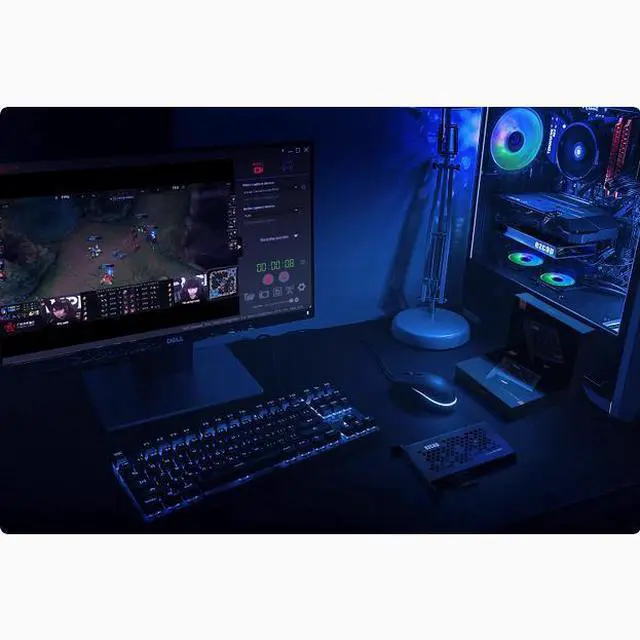 Alt view image 5 of 6 - ezcap334 4KHDR HDMI capture card for PS5, Switch and PC game dual-console live broadcast