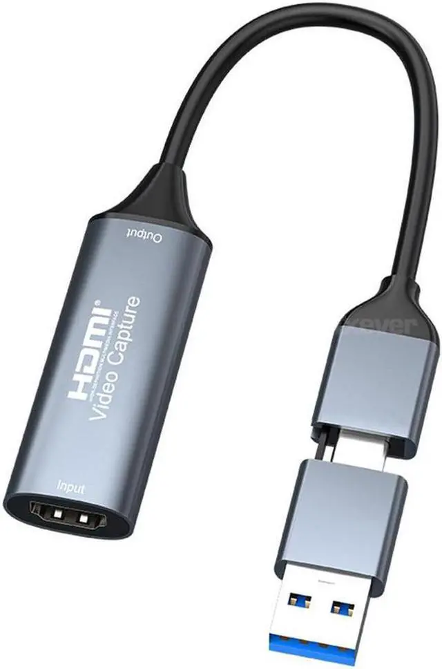 Alt view image 2 of 5 - HDMI Video Capture Card, iXever USB2.0 HDMI to USB C Audio Video Capture Card 4K 1080P for Gaming Live Streaming, Video Recorder, Support Windows Mac OS System, OBS Zoom, Quest 3 VR Switch PS4/5