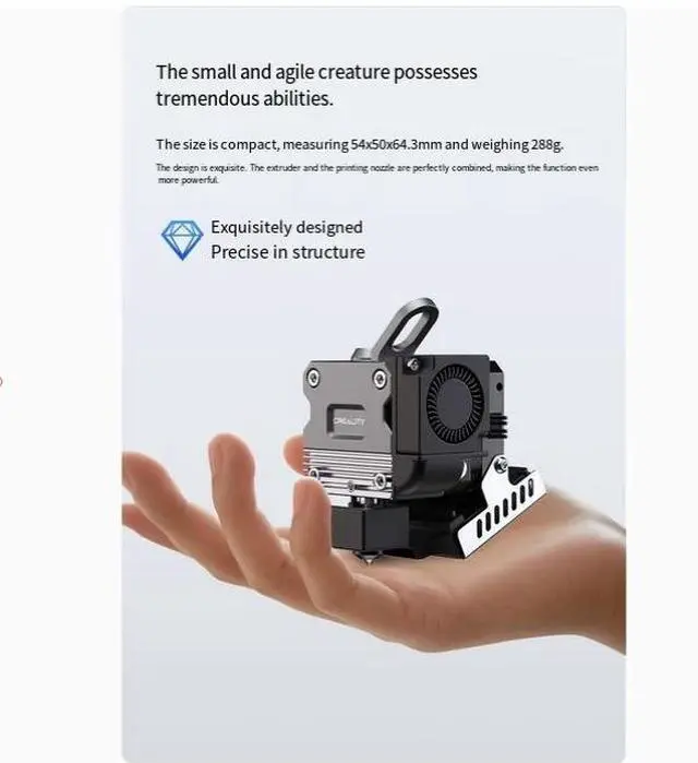 Alt view image 4 of 5 - CREALITY 3D Ender-3S1/pro/Plus Sprite extruder 300 short-range extrusion kit