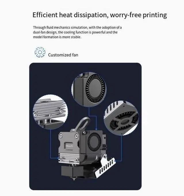 Alt view image 5 of 5 - CREALITY 3D Ender-3S1/pro/Plus Sprite extruder 300 short-range extrusion kit