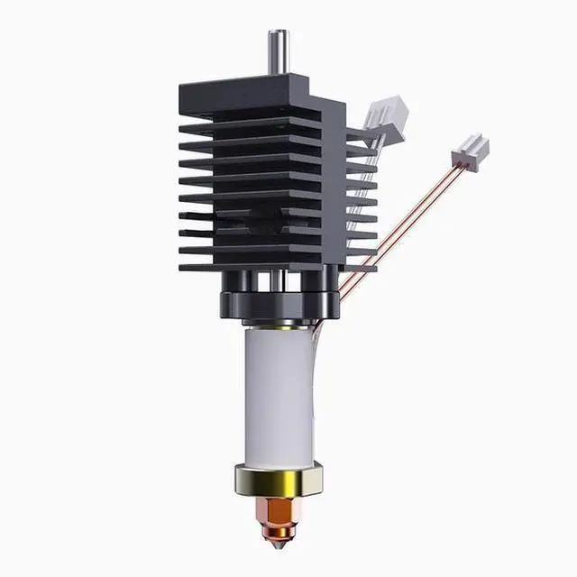 Alt view image 2 of 7 - The original K2Plus ceramic nozzle kit from Creality 3D is a complete set of high-temperature heating nozzle kits