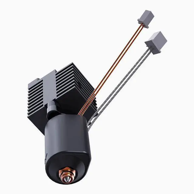 Alt view image 4 of 7 - The original K2Plus ceramic nozzle kit from Creality 3D is a complete set of high-temperature heating nozzle kits