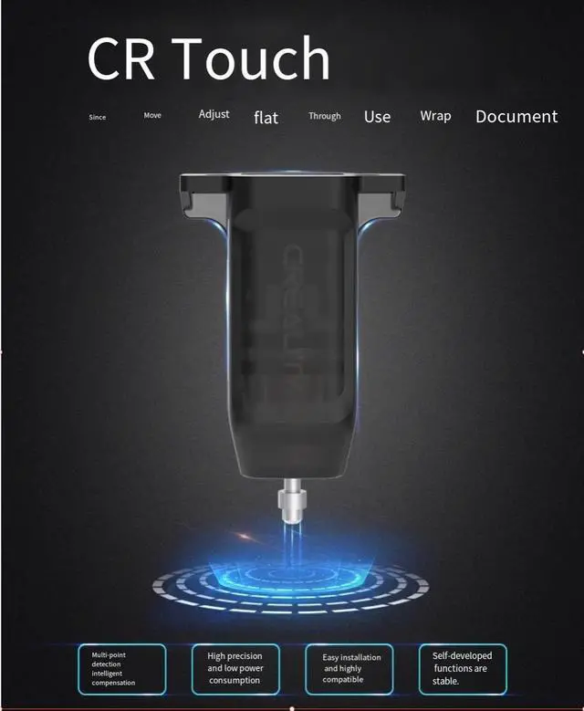 Alt view image 5 of 7 - Creality 3D CRTOUCH Automatic Leveling Sensor Universal original factory parts 3D printer automatic Leveling Kit without bracket