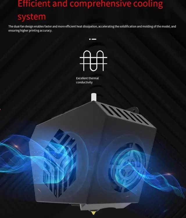 Alt view image 4 of 6 - Creality 3D CR-6SE Nozzle Kit and CR-6max Nozzle kit