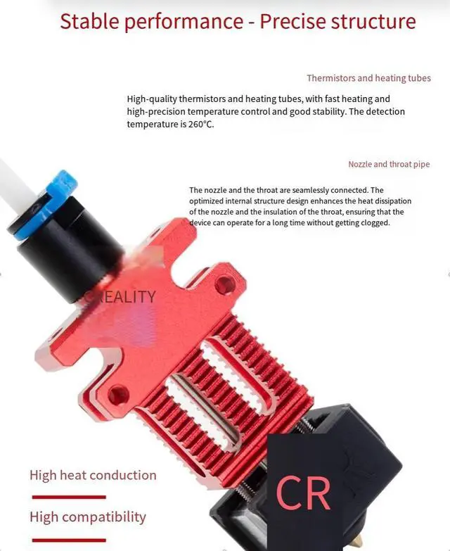 Alt view image 5 of 6 - Creality 3D CR-6SE Nozzle Kit and CR-6max Nozzle kit