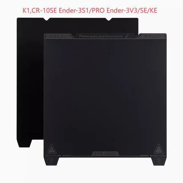 Main image of Original K1 of Creality 3D,Ender-3V3/SE/KE/Ender-3S1 smooth PIE platform board construction board, 235*235 smooth PEI board