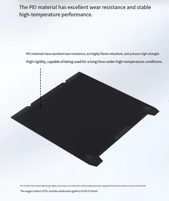 Alt view image 4 of 6 - Original K1 of Creality 3D,Ender-3V3/SE/KE/Ender-3S1 smooth PIE platform board construction board, 235*235 smooth PEI board