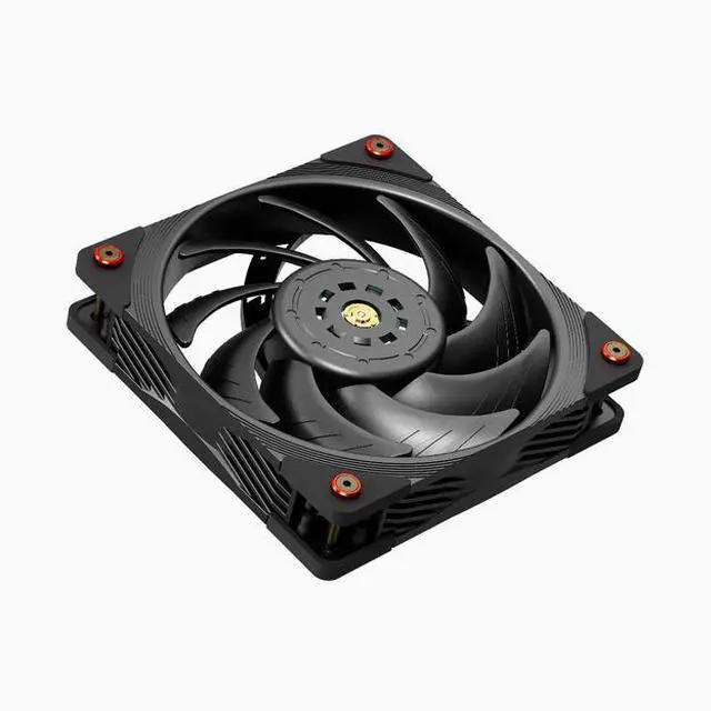 Alt view image 6 of 6 - Water-cooled exhaust fan clamp hamburger long screw 4 pack computer case power position white fixed screw thread 3.4MM