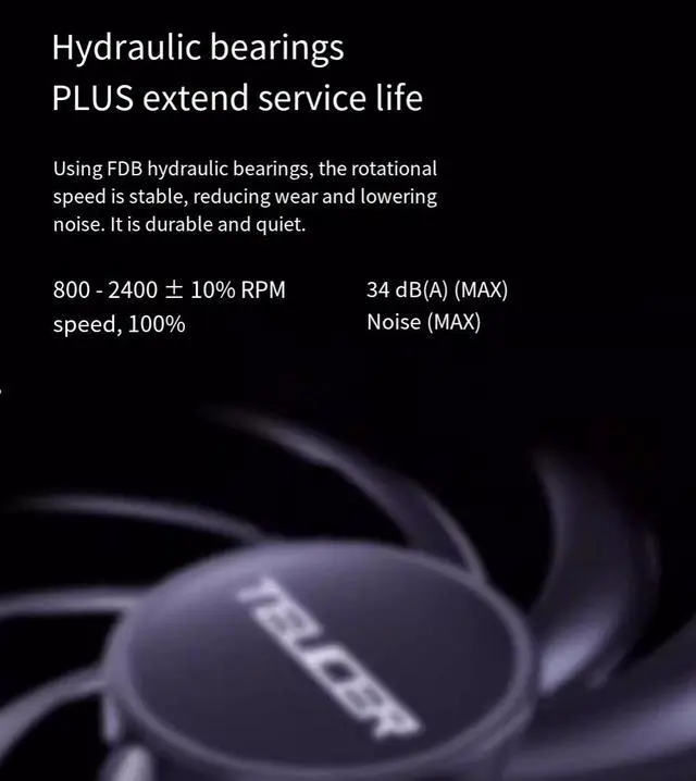 Alt view image 6 of 7 - TEUCER 12015 ultra-thin 15MM thick high-air volume desktop computer 12CM case cooling fan cpu cooler fan