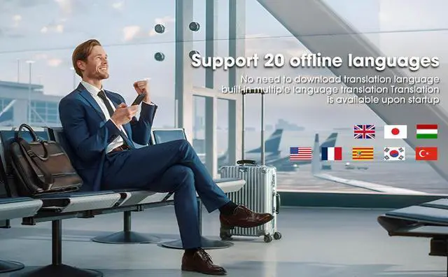 Alt view image 5 of 7 - 142 languages simultaneous interpretation, portable offline translator, photo translation