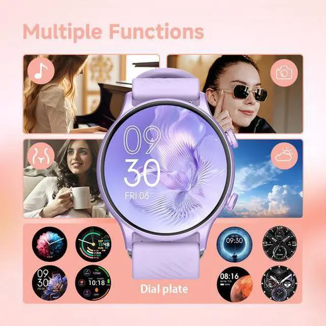 Alt view image 2 of 6 - Smart sports watch, dedicated to heart rate and blood oxygen health monitoring for running