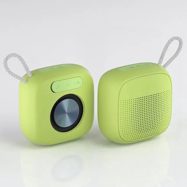 Main image of Portable outdoor wireless Bluetooth mini speaker for office use, with high volume, high sound quality, long battery life and water resistance Green