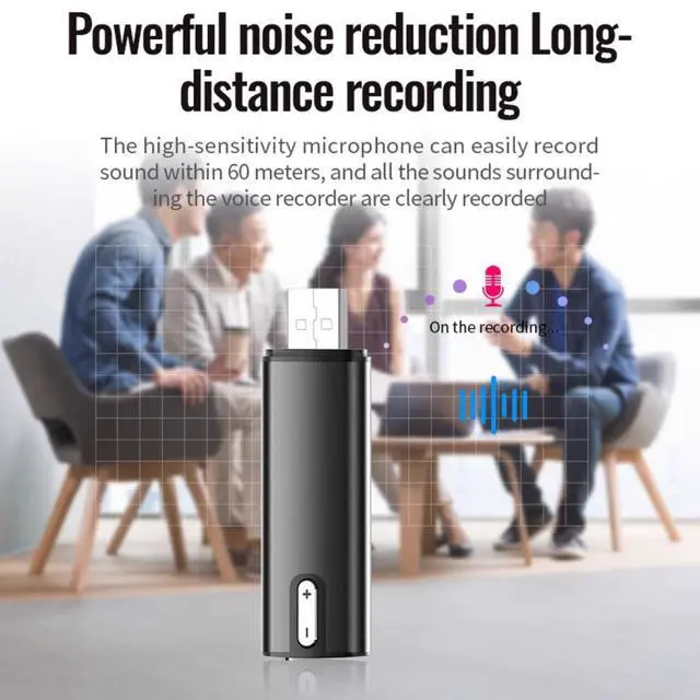 Alt view image 5 of 7 - Conference learning recorder mp3ai intelligent professional high-definition noise-reducing voice-controlled voice recorder