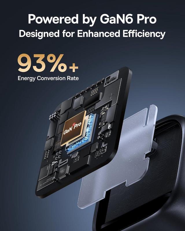 Alt view image 7 of 7 - Baseus 45W Charger, PicoGo C1 USB C Charging Block Fast Charging, Compact Type C Wall Charger for iPhone16/15/14/13/12 Series, Galaxy Series, MacBook Etc,Black
