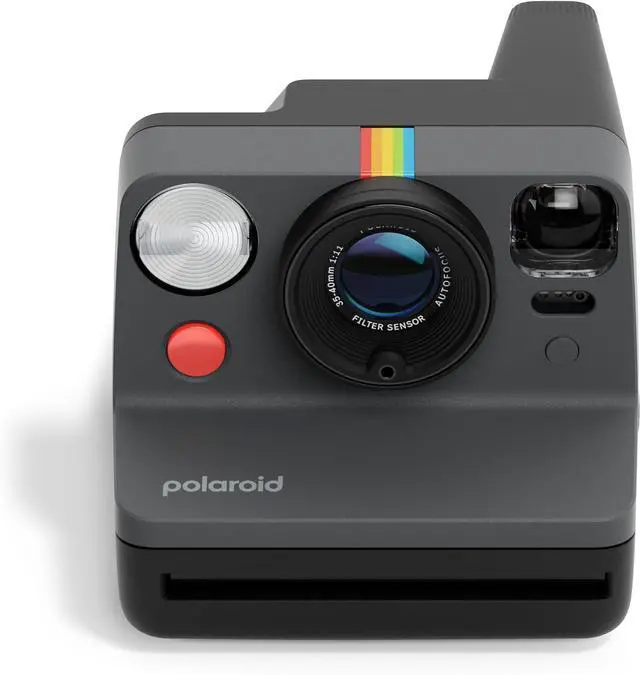 Alt view image 4 of 6 - Polaroid Now 3rd Generation I-Type Instant Camera + Film Bundle - Now Black Camera + 16 Color Photos (6560)