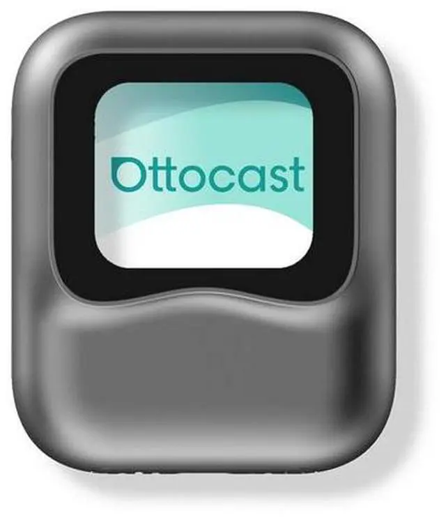 Main image of NANO(ottocast) The wireless smart voice carplay box features a 7-inch screen and 128GB of internal memory, and is compatible with the original car's built-in carplay
