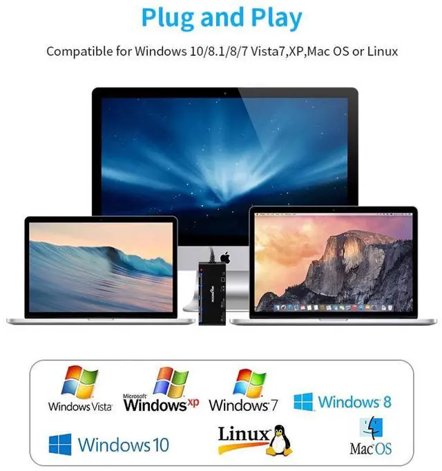 Alt view image 6 of 7 - USB 3.0 multi-function card reader CF/XD/MS/SD/TF card seven in one USB card reader