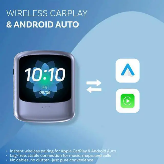 Alt view image 3 of 7 - ottocast new intelligent ai can talk to carplay box Aibox wireless carplay
