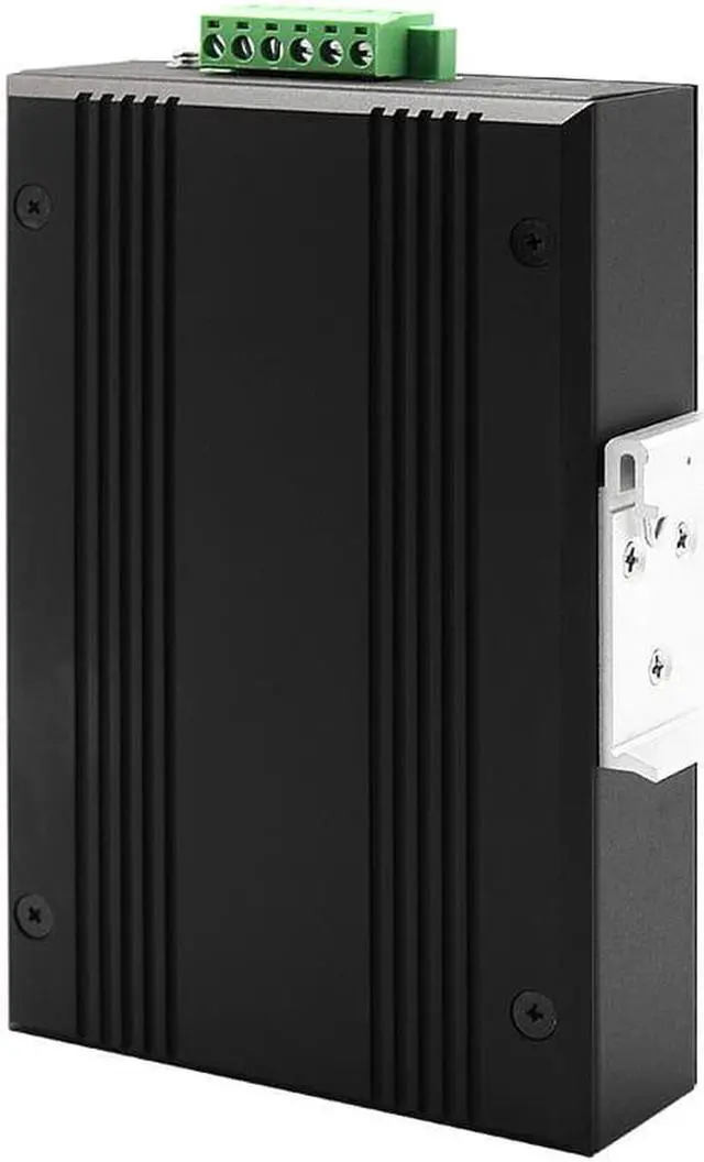 Alt view image 4 of 7 - Industrial Grade UTEK 10/100/1000M 8 Ports RJ45 Network Unmanaged Ethernet Switch DIN-Rail 12/24/48VDC Support Reverse Polarity Protection UT-6408G