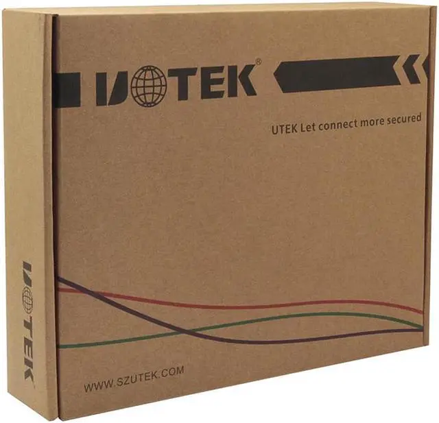 Alt view image 6 of 7 - UTEK Industrial Grade 10/100M 5 Ports Unmanaged Ethernet Switch DIN-rail without Power Supporting Full-duplex or Half-duplex Auto MDI/MDI-X UT-6405