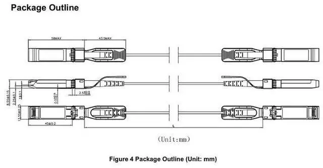 Alt view image 3 of 3 - SFP28 is fully compatible with plug-and-play 25G-SFP28 AOC active optical cables