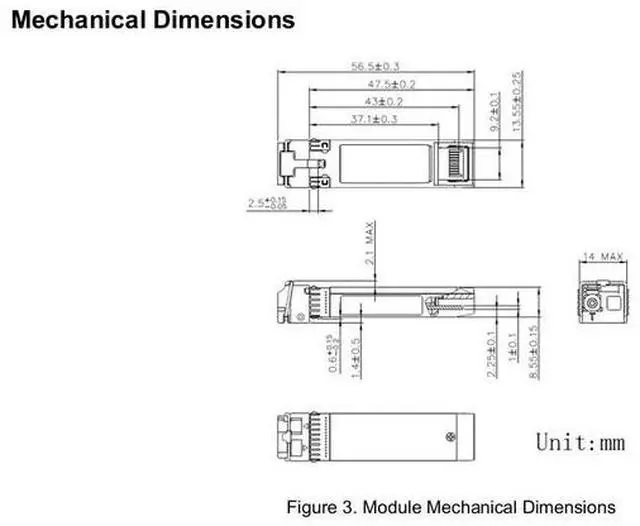 Alt view image 2 of 2 - The SFP28-25G-SR is a fully compatible plug-and-play single-mode bidirectional high-speed communication optical module