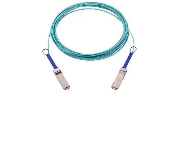 Main image of NVIDIA MFS1S00-H020V active optical cable with 200Gb/s high-speed 100-meter long-distance hot-swappable design