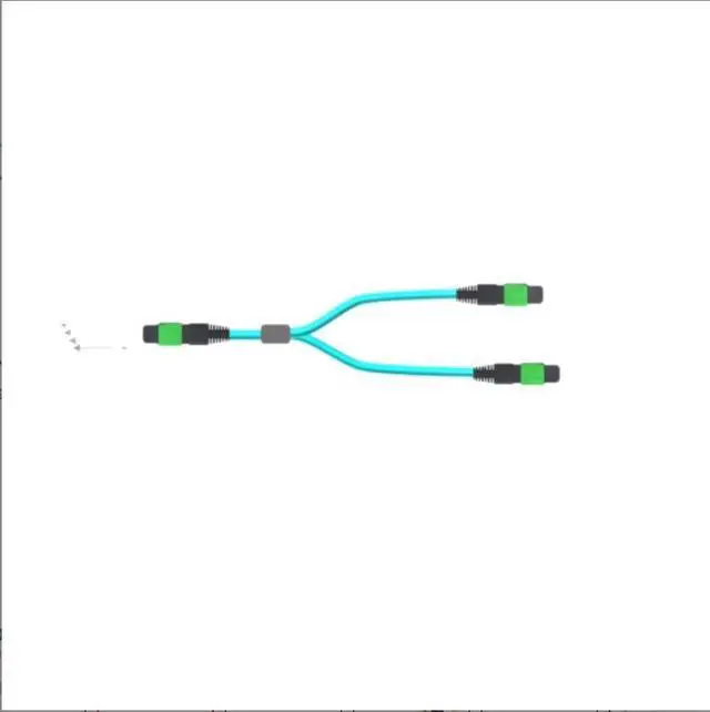 Main image of MFP7E20-N010 multi-mode optical fiber compatible dual-device interconnection ensures stable transmission over 50 meters and features a green and secure design