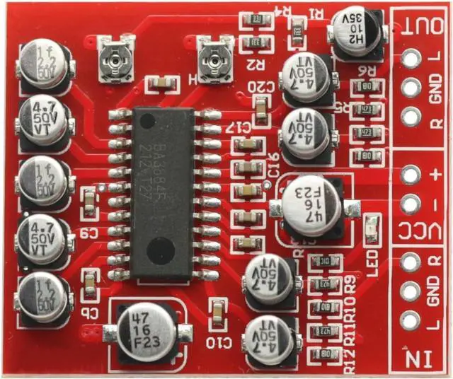 Alt view image 2 of 4 - BA3884F Tone Board preamplifier for BBE Sound Effect Exciter DIY Module to Enhance Clarity Treble and Bass