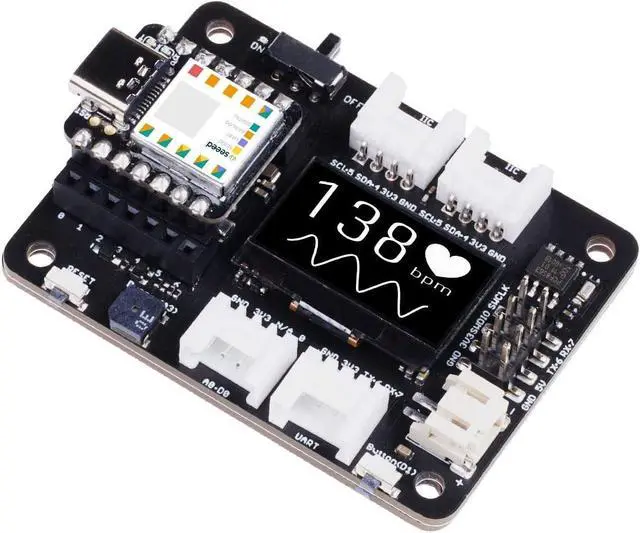Main image of Seeeduino XIAO Expansion Board with Quick Prototyping Rich peripherals, No Soldering Needed and Circuit Python Supported.