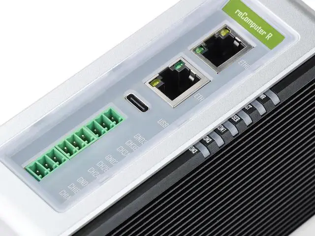 Alt view image 5 of 7 - seeed studio Gateway-reComputer R1000, Raspberry Pi IoT Controller, Edge IoT Controller, CM4-Powered, AI Capable, 4GB RAM, 32GB eMMC
