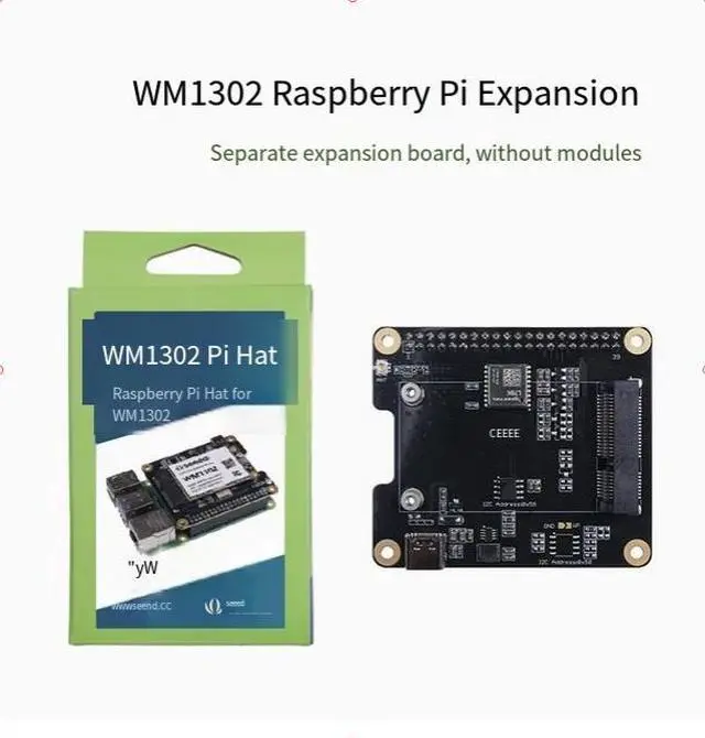 Alt view image 3 of 3 - LoRaWAN gateway, lora communication, WM1302 wireless node,  Raspberry PI expansion board
