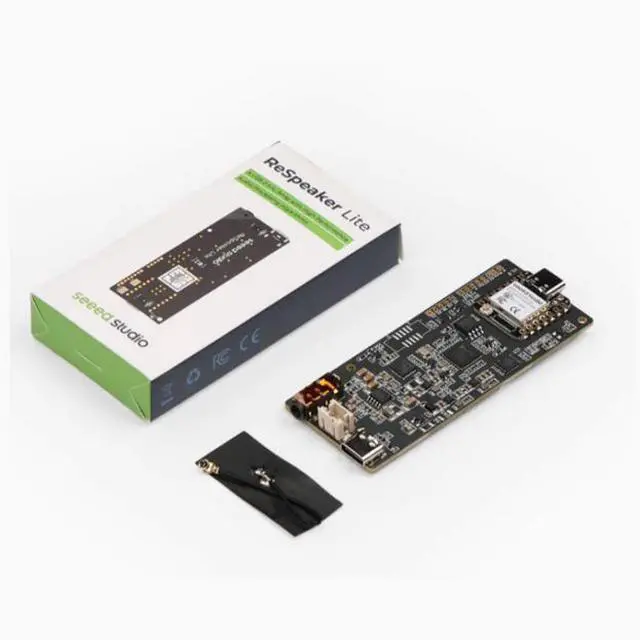 Alt view image 3 of 5 - SeeedStudio ReSpeaker Lite 2 Microphone on-board AI speech recognition control module development kit with XIAO S3 motherboard