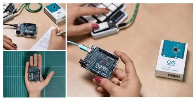 Alt view image 5 of 6 - Seeed Studio Arduino UNO R4 Wifi/Minima development board industrial control board official original