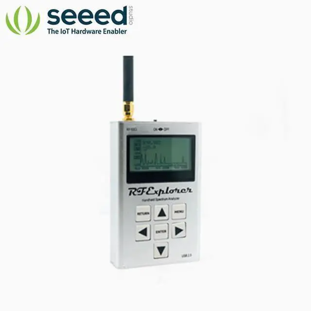 Main image of The RF Explorer WSUB1G  model 2.4G handheld spectrum analyzer produced by seeedstudio