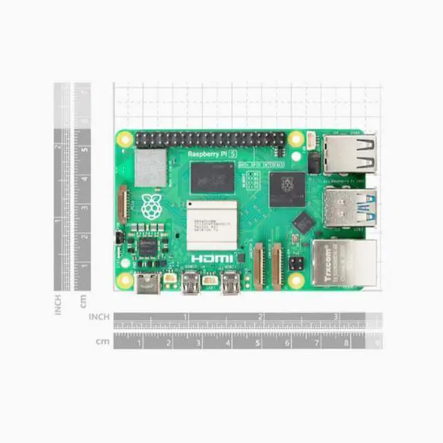 Alt view image 2 of 3 - Raspberry Pi 5b development Board Kit Linux Computer AI Programming Development Board 8GB version