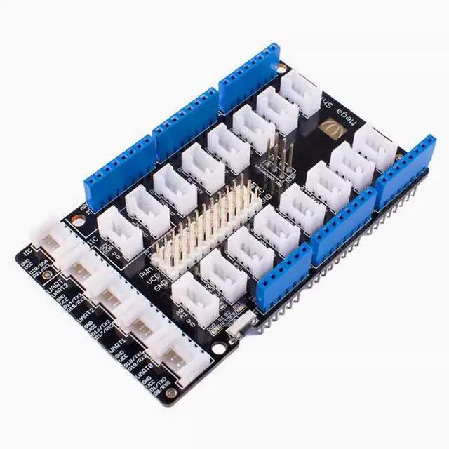 Main image of Arduino Mega 2560/Google ADK IO expansion board Robot sensor power strip