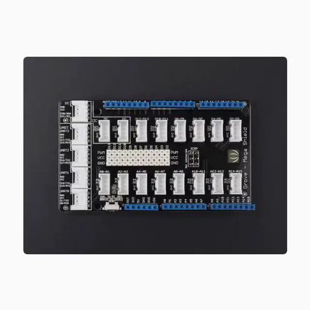 Alt view image 3 of 4 - Arduino Mega 2560/Google ADK IO expansion board Robot sensor power strip