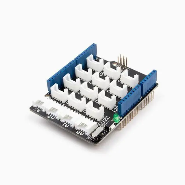 Alt view image 5 of 7 - arduino uno R3/R4 expansion board Sensor IO power strip Base Shield Plug and play