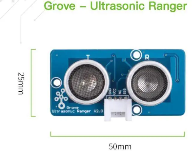 Alt view image 5 of 6 - Grove Ultrasonic distance sensor Ultrasonic robot car line inspection distance measurement Obstacle Avoidance arduino