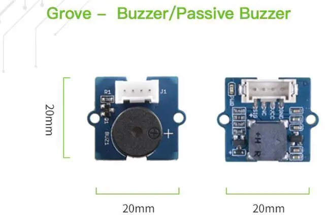 Alt view image 3 of 3 - GroveBuzzer active buzzer alarm small speaker arduino compatible with Seeed
